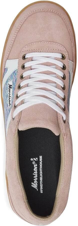 Morrison Sneakers laag 'Nineties' blauw gemêleerd oudroze - Foto 5