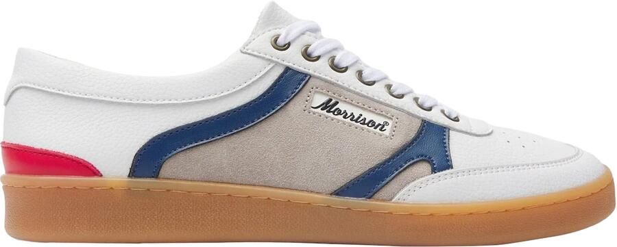 Morrison Sneakers laag 'Nineties' blauw grijs grenadine wit