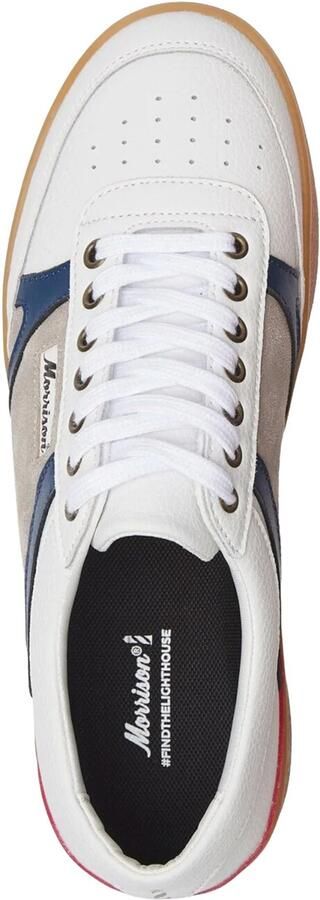 Morrison Sneakers laag 'Nineties' blauw grijs grenadine wit - Foto 5