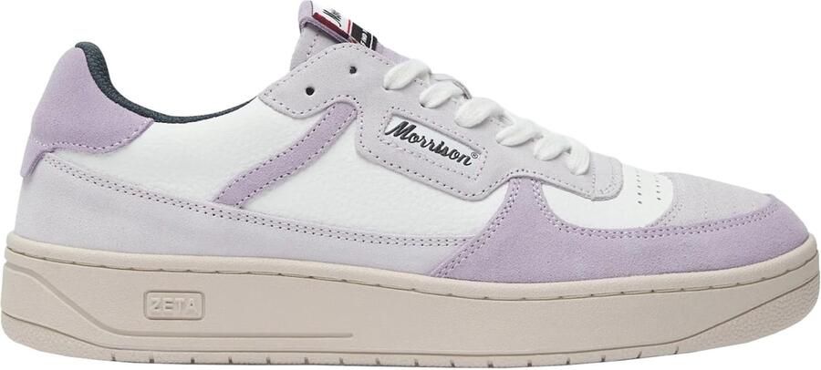 Morrison Sneakers laag 'Zeta' lavendel pastellila wit