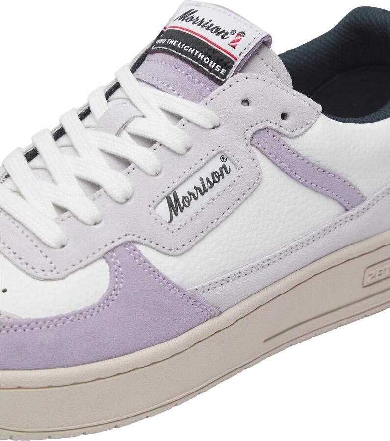 Morrison Sneakers laag 'Zeta' lavendel pastellila wit - Foto 2