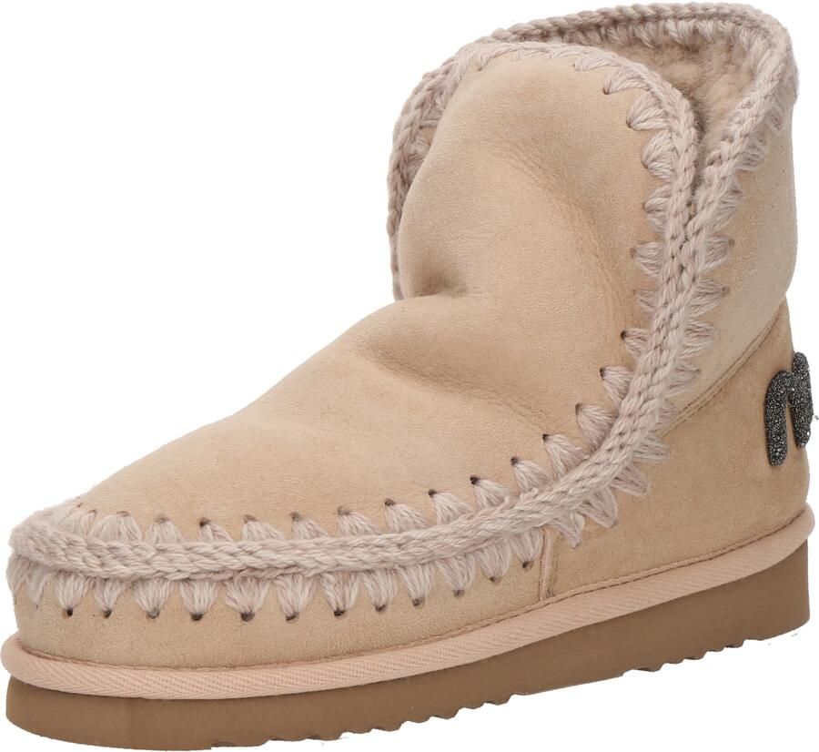 Mou Glitter Iconische Eskimo Laars Beige Dames