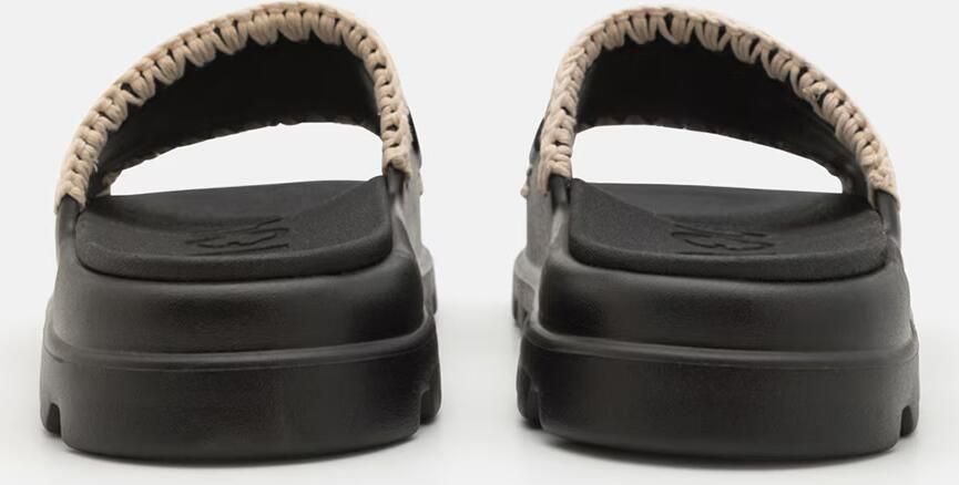 MOU Badslippers Dames Sequins Criss-cross Bio Sandal Maat: 41 Materiaal: Textiel Kleur: Zwart - Foto 11
