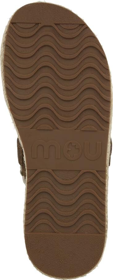 MOU Instappers Dames Jute Clog Plain Sue Maat: 39 Materiaal: Suède Kleur: Bruin - Foto 9
