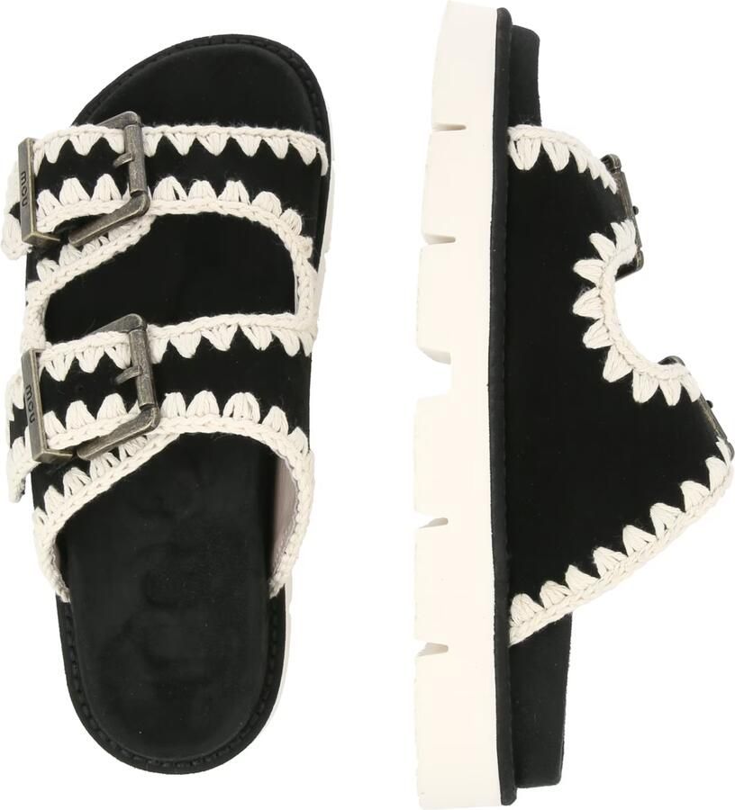 MOU Zwart New Bio Slippers Zwart Mu.sw461005a - Foto 5