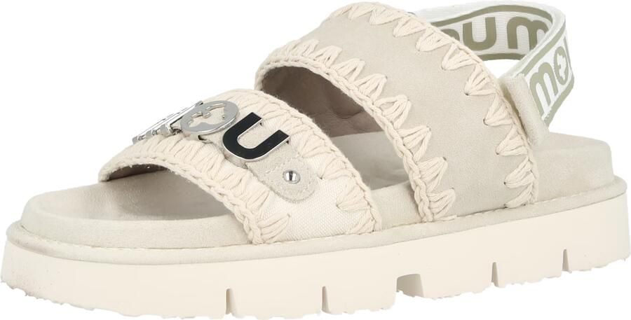 MOU Dames Bio Sandal Maat: 40 Materiaal: Suède Kleur: Grijs - Foto 6