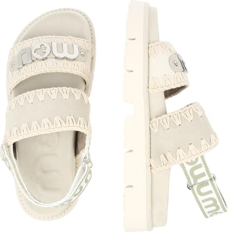 MOU Dames Bio Sandal Maat: 40 Materiaal: Suède Kleur: Grijs - Foto 7