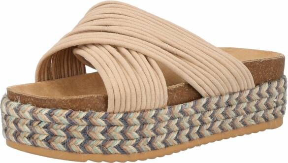 Mustang Sandalias Beige Dames