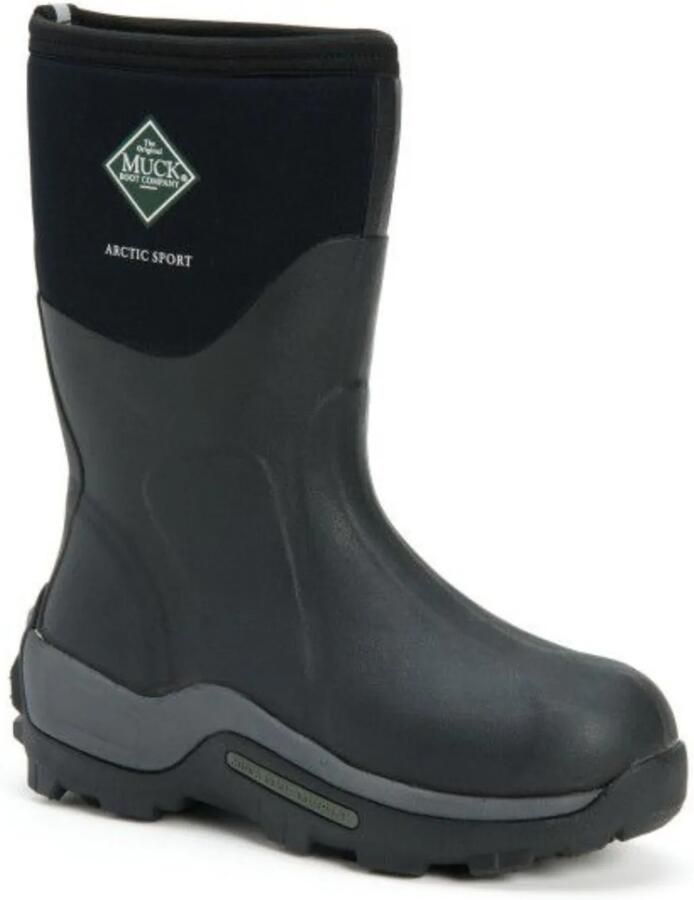 Muck boot Outdoor laarzen 'MEN'S ARCTIC SPORT MID' zwart