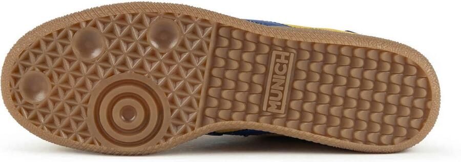 MUNICH Sneakers laag 'BARRU' blauw mosterd - Foto 5