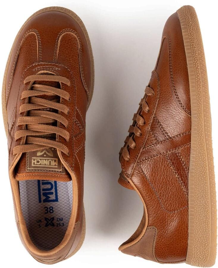 MUNICH Sneakers laag 'BARRU' cognac - Foto 2