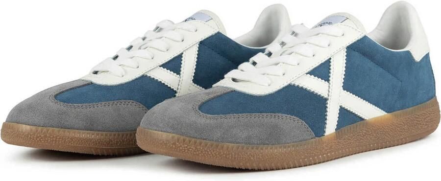 MUNICH Sneakers laag 'Barru' grijs petrol wit - Foto 5
