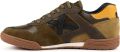 MUNICH Sneakers laag 'Continental Premium' bruin donkergeel kaki - Kaki/Geel/Groen