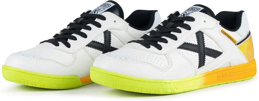 MUNICH Sneakers laag 'Continental V2' oranje zwart wit - Foto 5