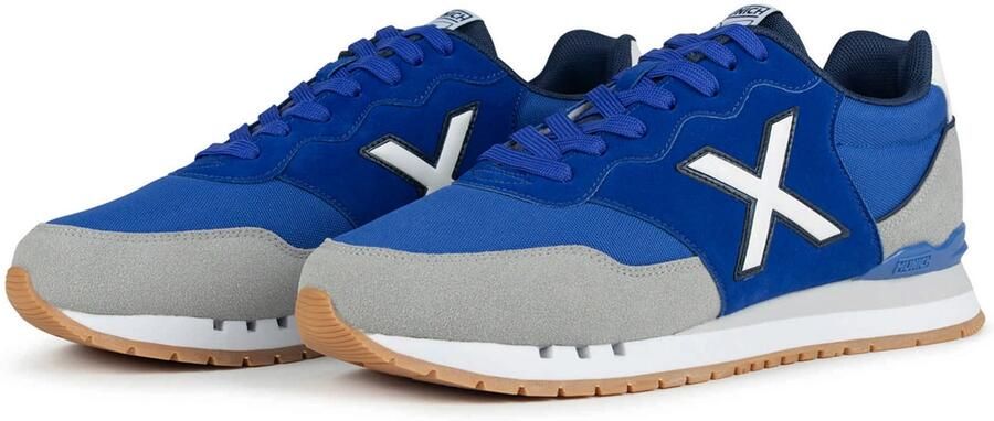 MUNICH Sneakers laag 'Dash 2.0' camel navy stone grey - Foto 5