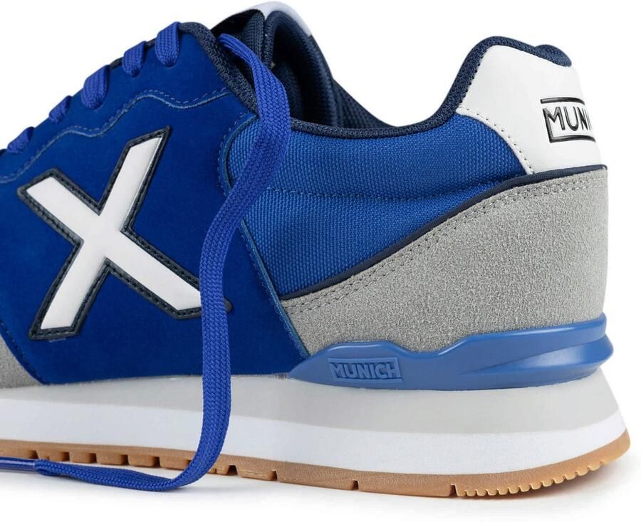 MUNICH Sneakers laag 'Dash 2.0' camel navy stone grey - Foto 3
