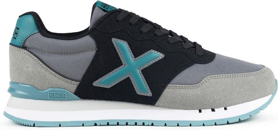 MUNICH Sneakers laag 'Dash 2.0' cyaan blauw rookgrijs zwart - Foto 4