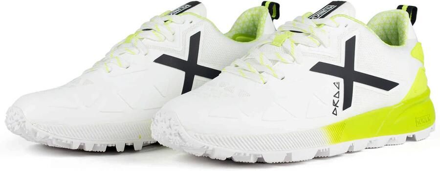 MUNICH Sneakers laag 'Drag' lichtgroen wit - Foto 4