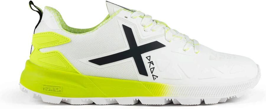 MUNICH Sneakers laag 'Drag' lichtgroen wit - Foto 3