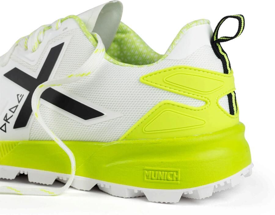 MUNICH Sneakers laag 'Drag' lichtgroen wit - Foto 2