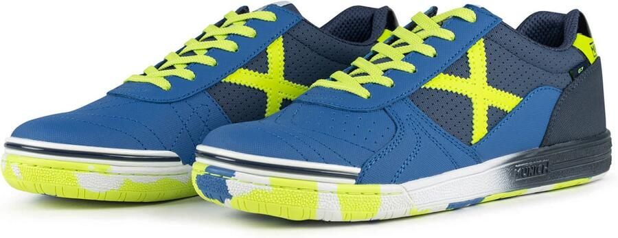MUNICH Sneakers laag 'G-3' blauw navy limoen - Foto 5