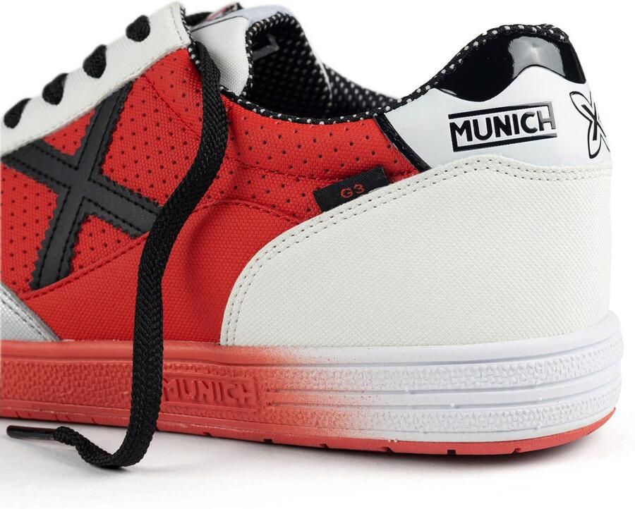 Munich G-3 471 Zaalschoenen Rood Wit - Foto 3