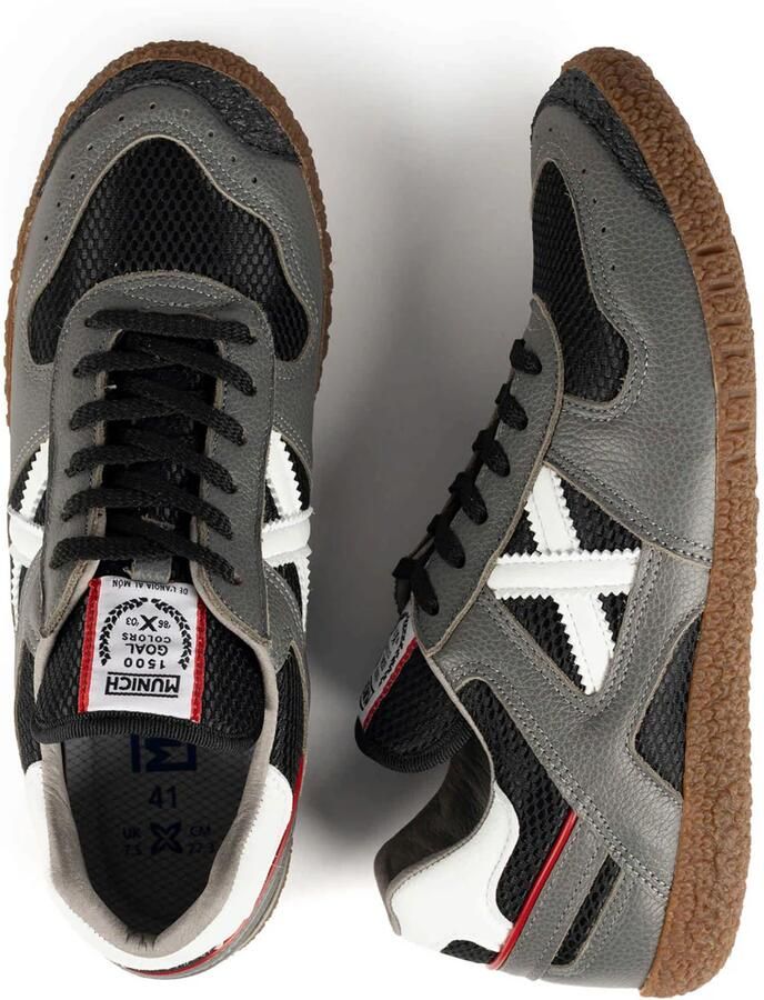 MUNICH Sneakers laag 'GOAL' grijs gemengde kleuren - Foto 2