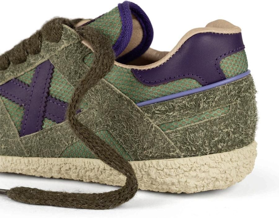 MUNICH Sneakers laag 'Goal' kaki donkerlila - Foto 2