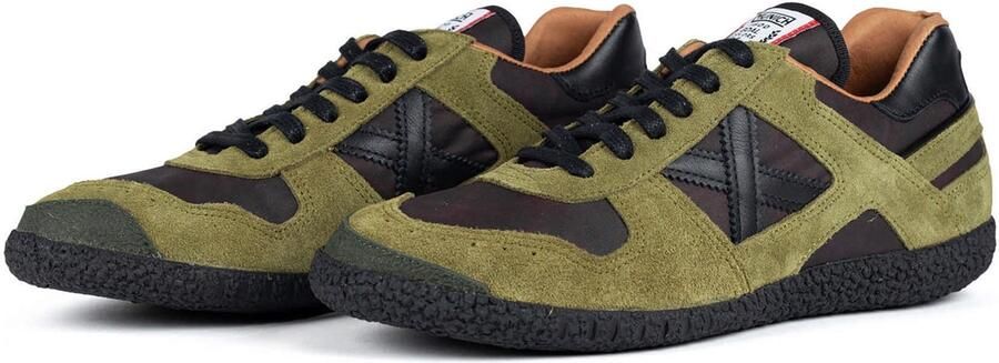 MUNICH Sneakers laag 'GOAL' kaki gemengde kleuren - Foto 4