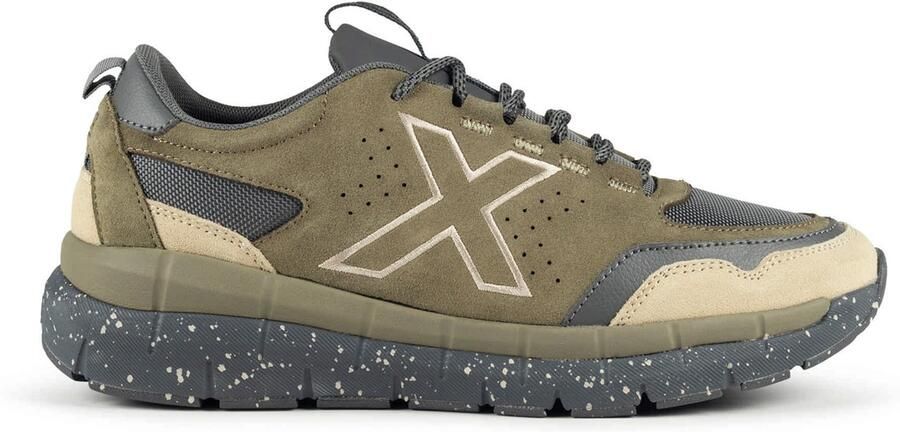 MUNICH Sneakers laag 'KAVA' kaki gemengde kleuren - Foto 3