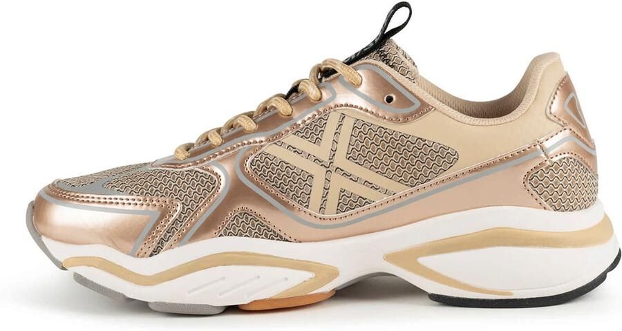 MUNICH Sneakers laag 'Leap' beige rose-goud zwart