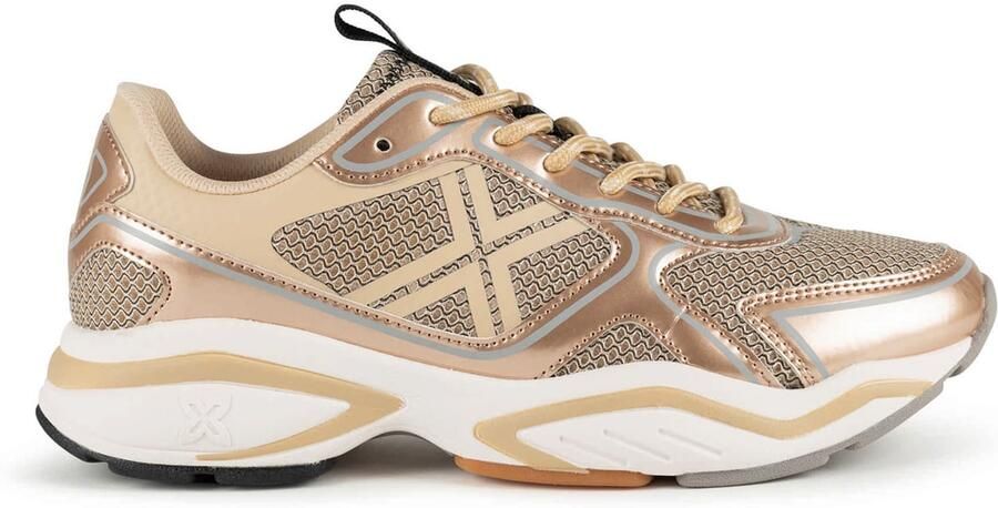 MUNICH Sneakers laag 'Leap' beige rose-goud zwart - Foto 4