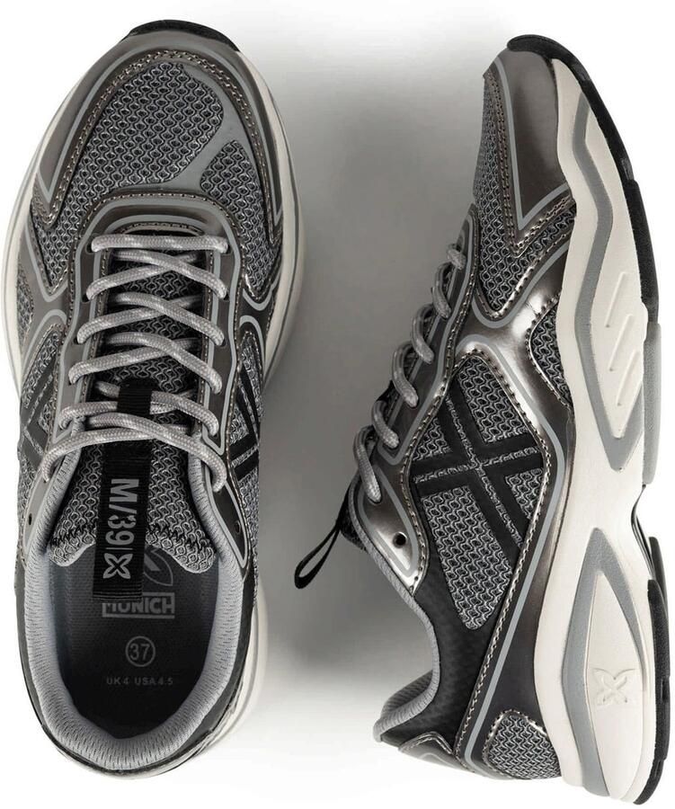 MUNICH Sneakers laag 'Leap' donkergrijs - Foto 3