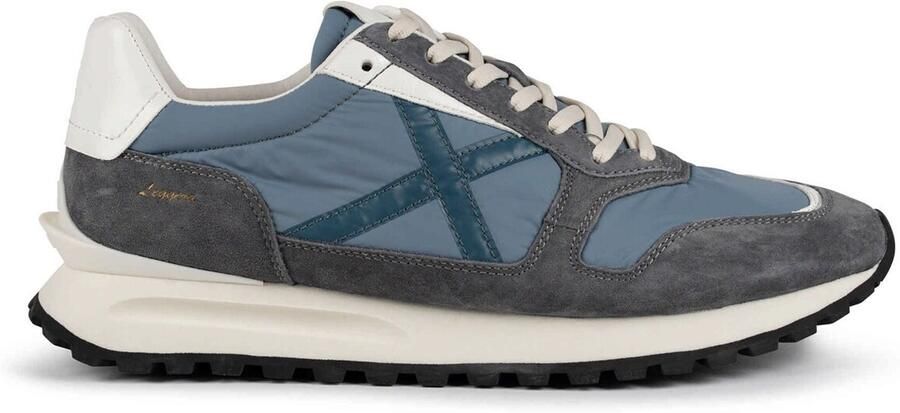 MUNICH Sneakers laag 'LEGGERA' duifblauw wit - Foto 4