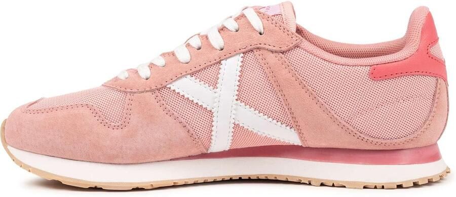 MUNICH Sneakers laag 'Massana' koraal oudroze wit - Foto 2