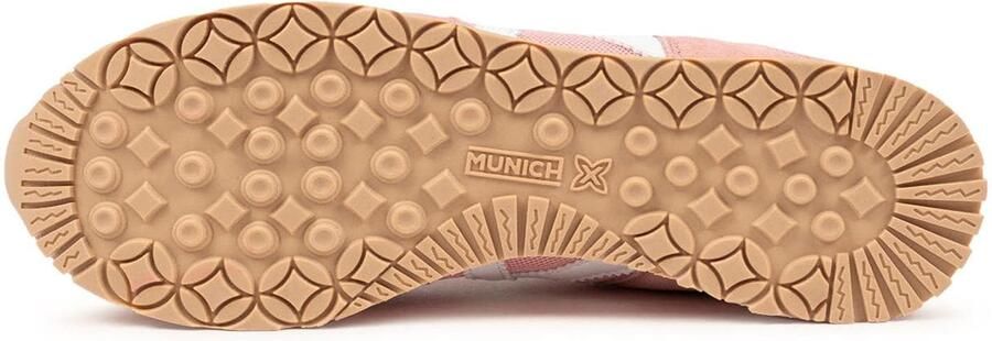 MUNICH Sneakers laag 'Massana' koraal oudroze wit - Foto 3