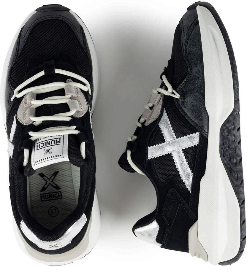 MUNICH Sneakers laag 'NEXA' gemengde kleuren zwart - Foto 2