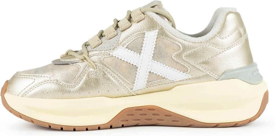 MUNICH Sneakers laag 'NEXA' goud gemengde kleuren