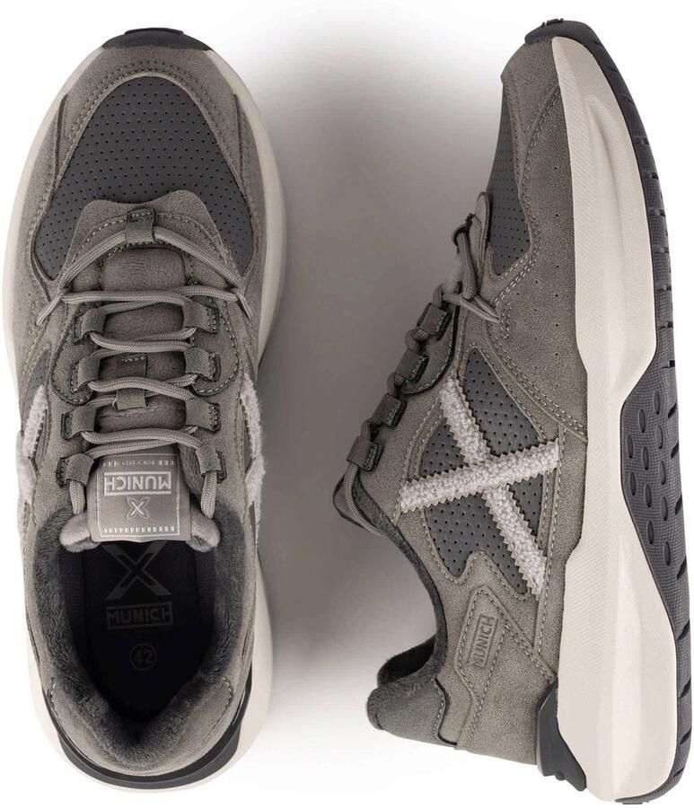 MUNICH Sneakers laag 'NEXA' grijs gemengde kleuren - Foto 4