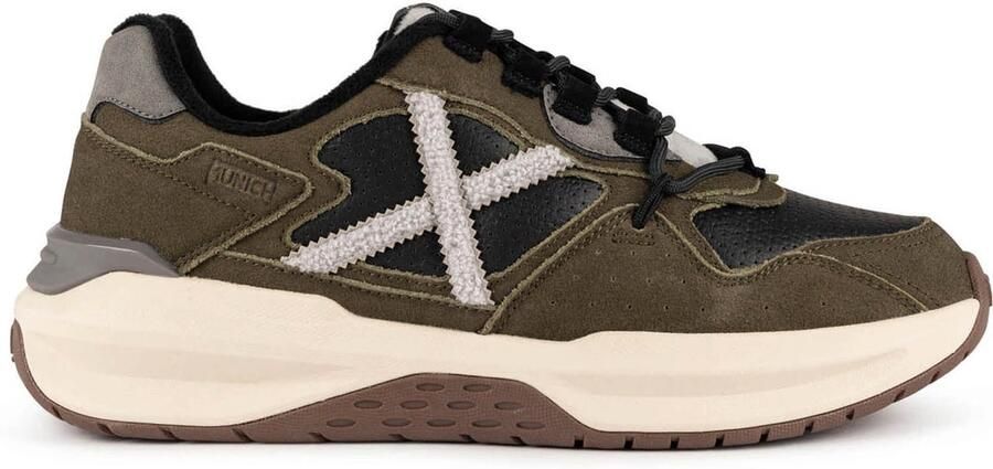 MUNICH Sneakers laag 'NEXA' kaki gemengde kleuren