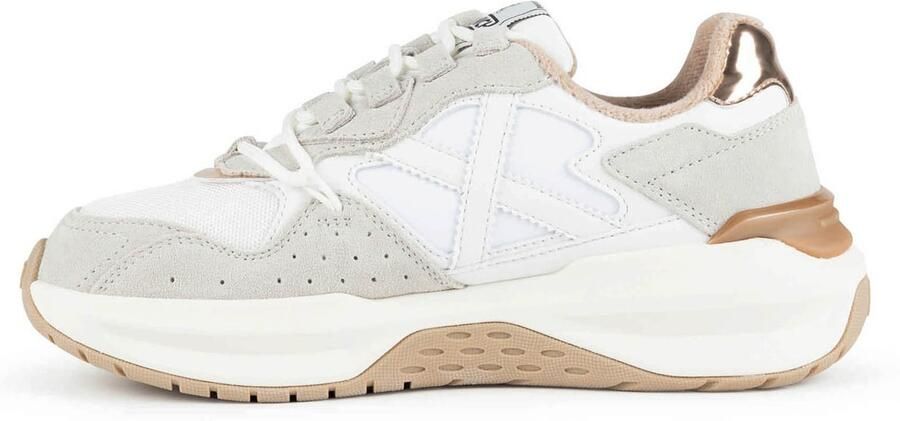 MUNICH Sneakers laag 'Nexa' koper grijs wit