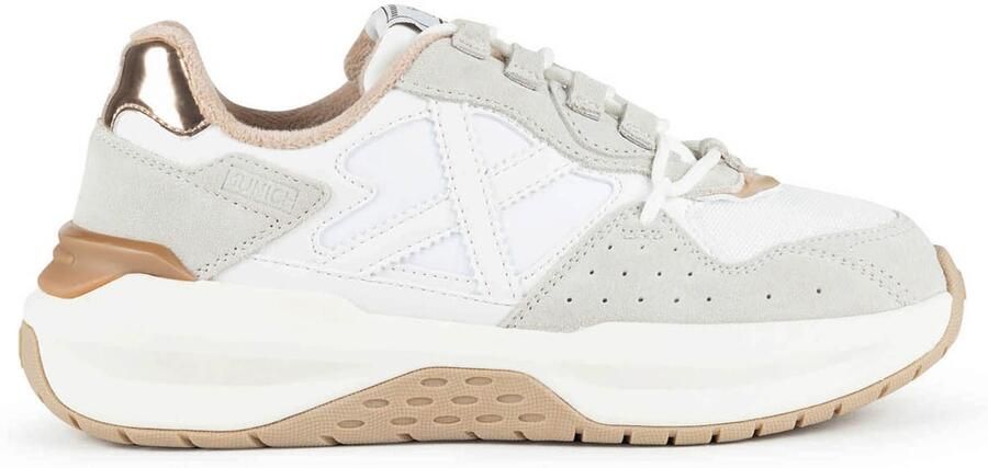 MUNICH Sneakers laag 'Nexa' koper grijs wit - Foto 4