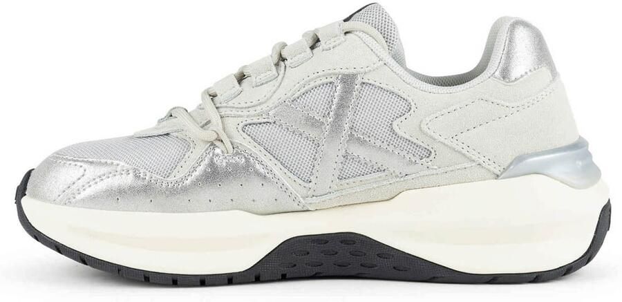 MUNICH Sneakers laag 'NEXA' zilver