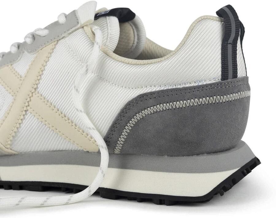 MUNICH Sneakers laag 'Next' beige donkergrijs wit - Foto 4