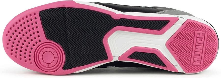 MUNICH Sneakers laag 'ONE' lichtgrijs fuchsia zwart wit - Foto 6