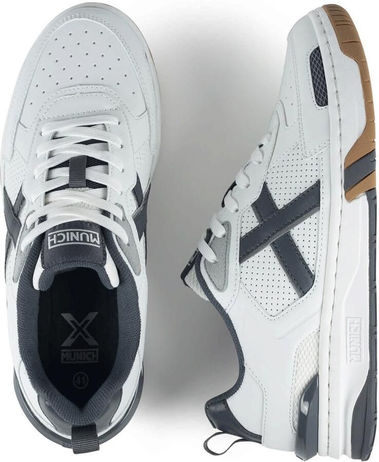 MUNICH Sneakers laag 'Pivot' antraciet offwhite - Foto 4