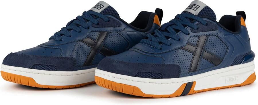 MUNICH Sneakers laag 'Pivot' nachtblauw cognac - Foto 5