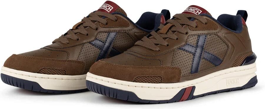 MUNICH Sneakers laag 'Pivot' navy donkerbruin - Foto 5