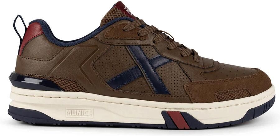 MUNICH Sneakers laag 'Pivot' navy donkerbruin - Foto 4