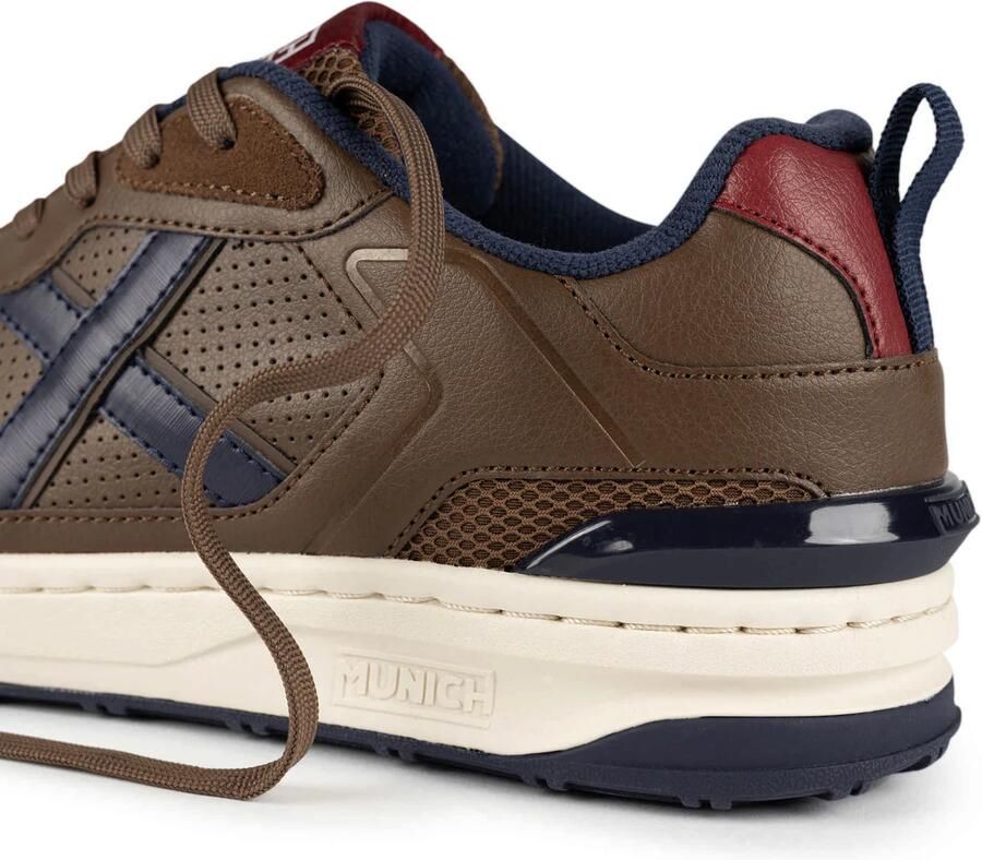 MUNICH Sneakers laag 'Pivot' navy donkerbruin - Foto 2